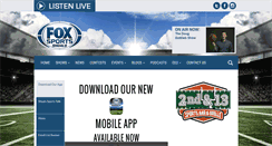 Desktop Screenshot of foxsportsshoals.com