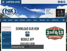 Tablet Screenshot of foxsportsshoals.com